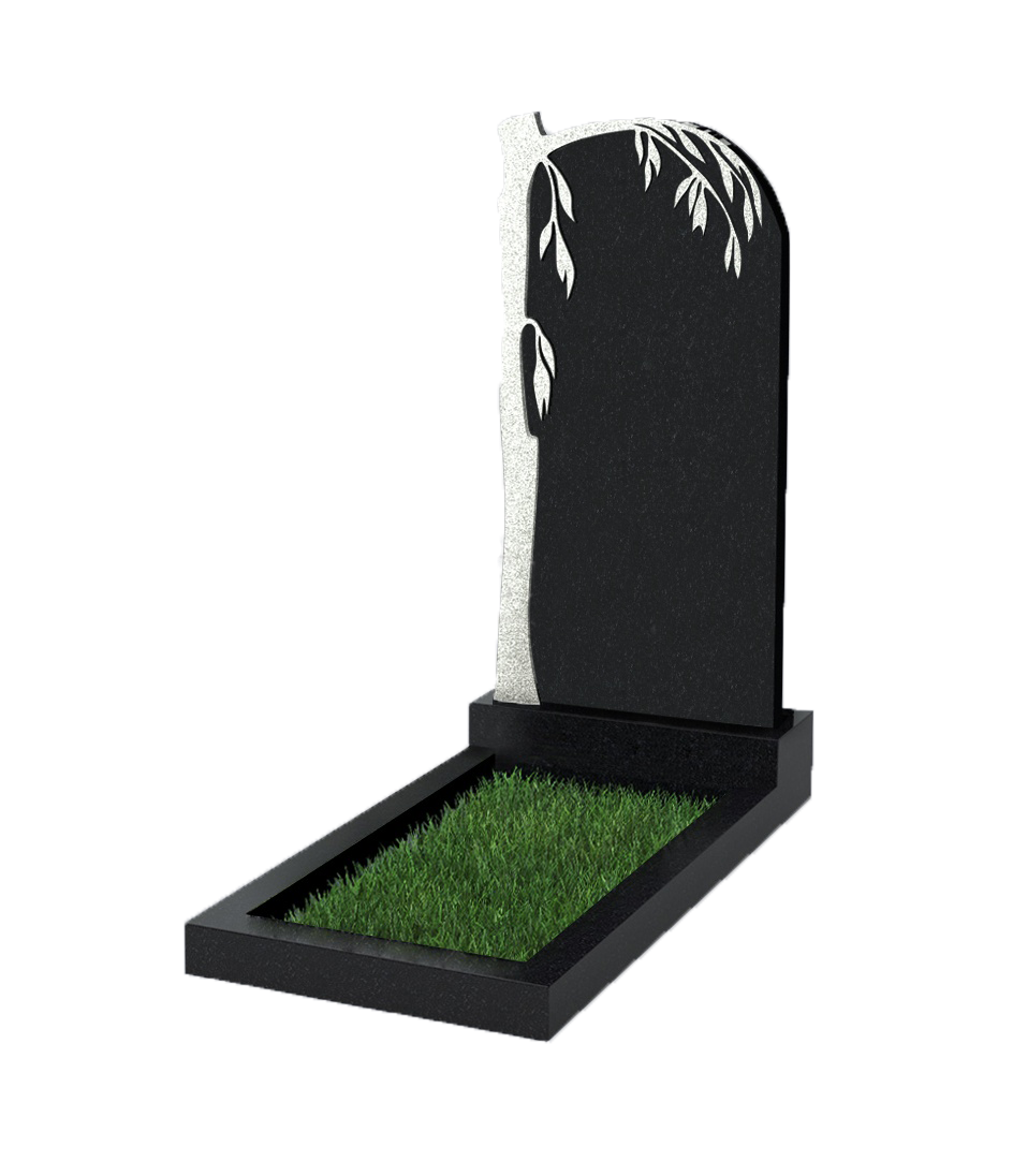 083Памятник фиг. 1100*550*70 (№ 83 К06, габбро черный)