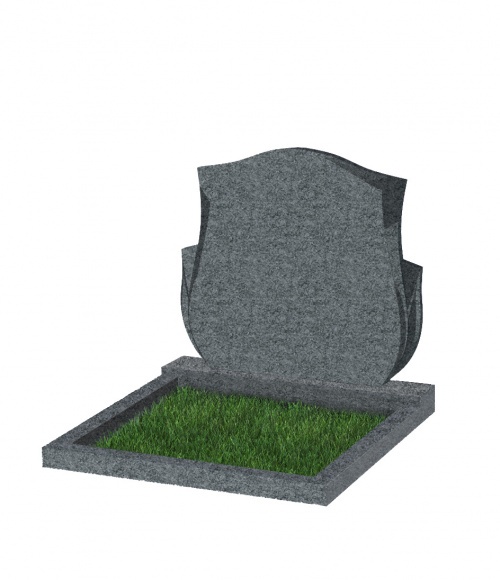 ML87Плита фиг. 700*900*50 (№ 87 ML К04, гранит тем.-сер.)